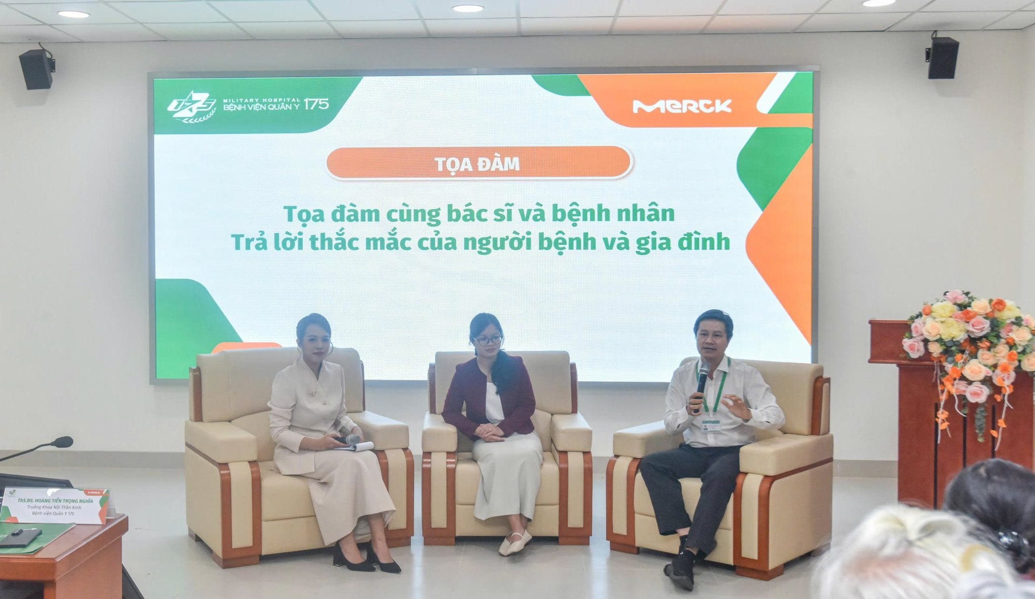 BỆNH VIỆN QUÂN Y 175 TỔ CHỨC CHƯƠNG TRÌNH GIÁO DỤC SỨC KHỎE CHO CỘNG ĐỒNG BỆNH NHÂN MẮC BỆNH THẦN KINH MIỄN DỊCH “NHẬN DIỆN SỚM – ĐIỀU TRỊ ĐÚNG: VÌ CUỘC SỐNG TỐT HƠN CHO NGƯỜI BỆNH XƠ CỨNG RẢI RÁC”