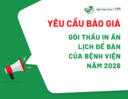 Yêu cầu báo giá cho Gói thầu In ấn lịch để bàn của Bệnh viện năm 2026