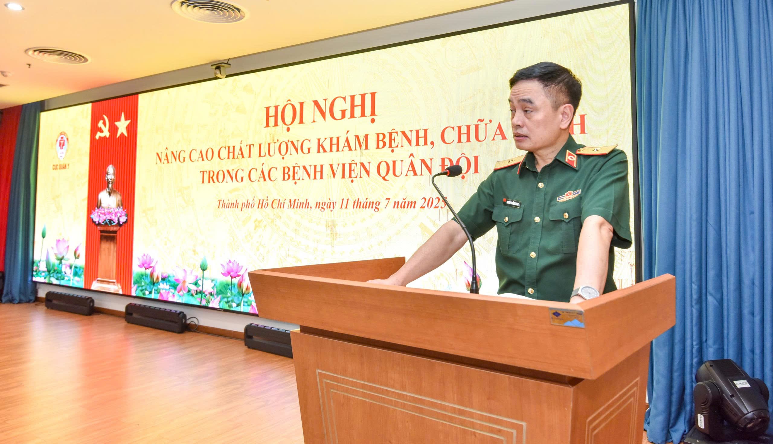 Bệnh viện Quân y 175 phối hợp Cục Quân y tổ chức Hội nghị Nâng cao chất lượng khám bệnh, chữa bệnh trong các bệnh viện quân đội 