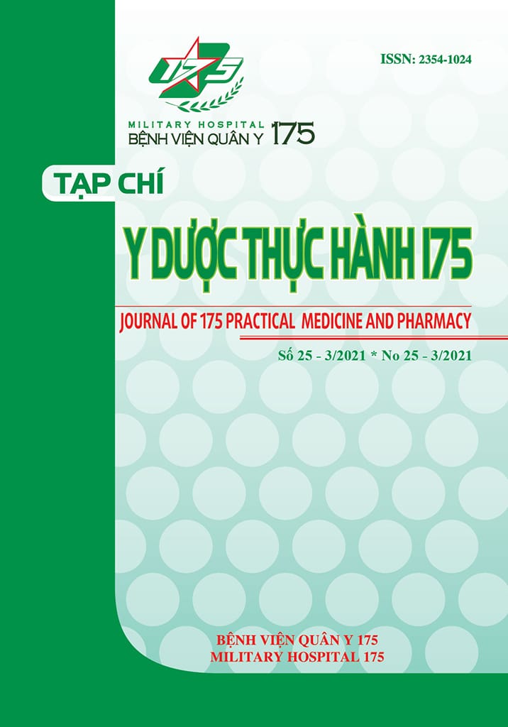 Tạp chí y dược thực hành 175 số 25 